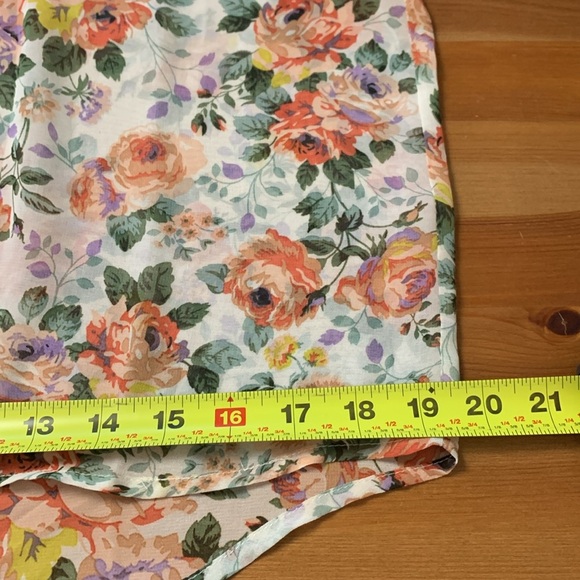 Ambiance Apparel NWOT Sheer, Sleeveless, Button Down Lightweight Summer Top - Picture 7 of 10